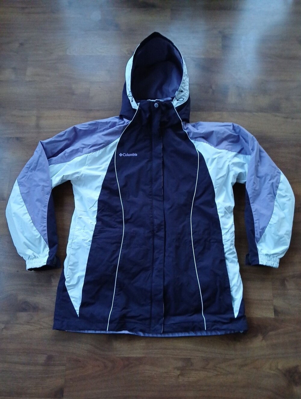 Columbia Interchange 3-in-1 Purple Winter Jacket, Size XL